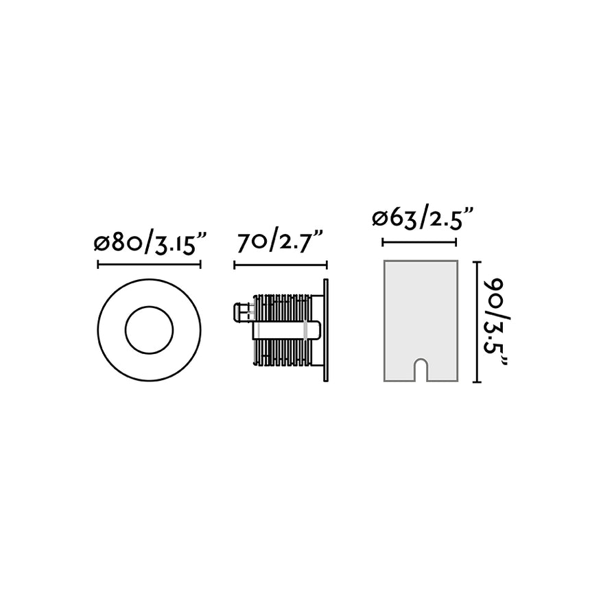 Faro 70731 - Dibujo técnico