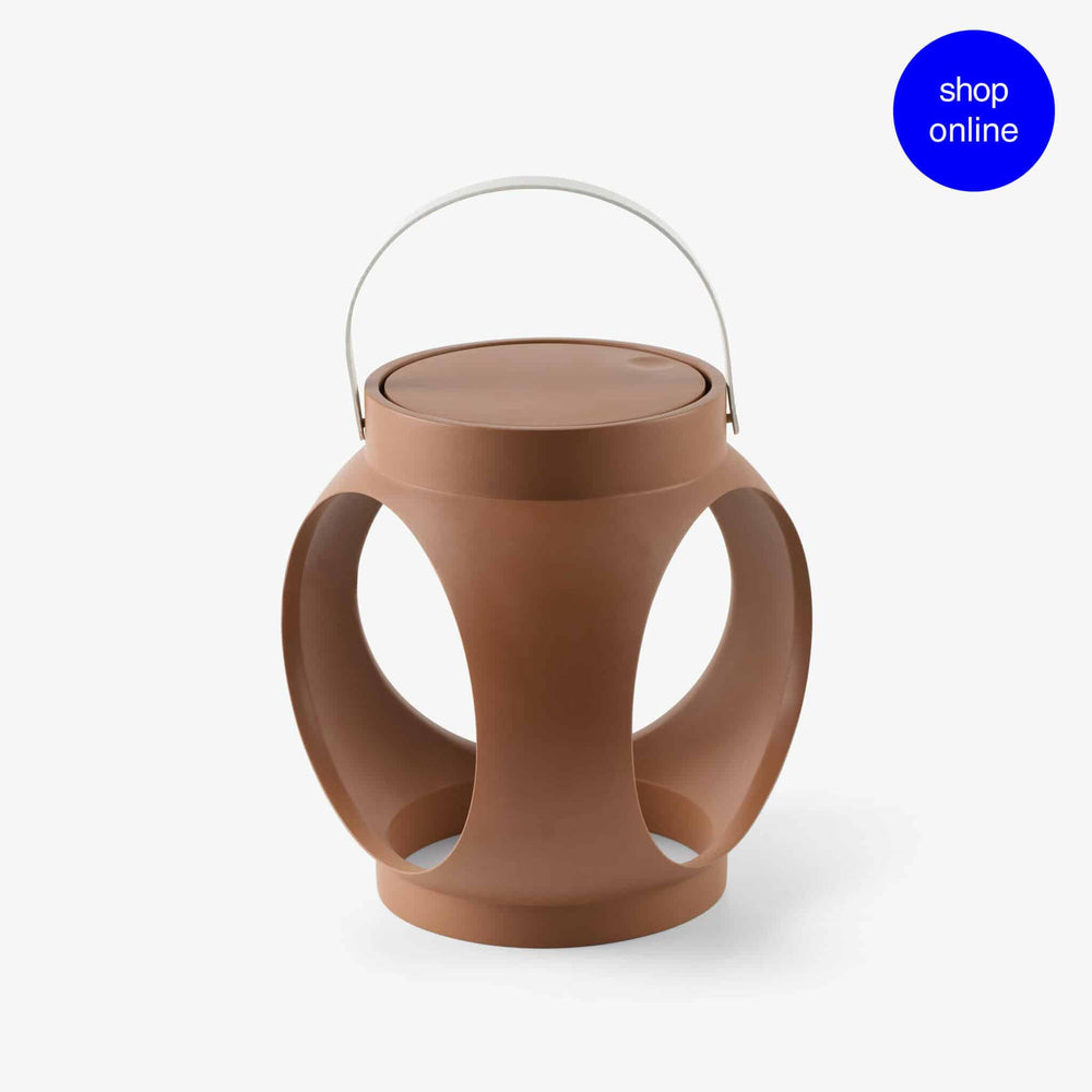 Faro CANDELA portable lamp rechargeable battery terracotta 70790