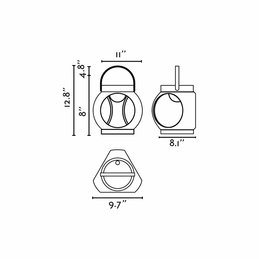 Faro 70790 - Dibujo técnico