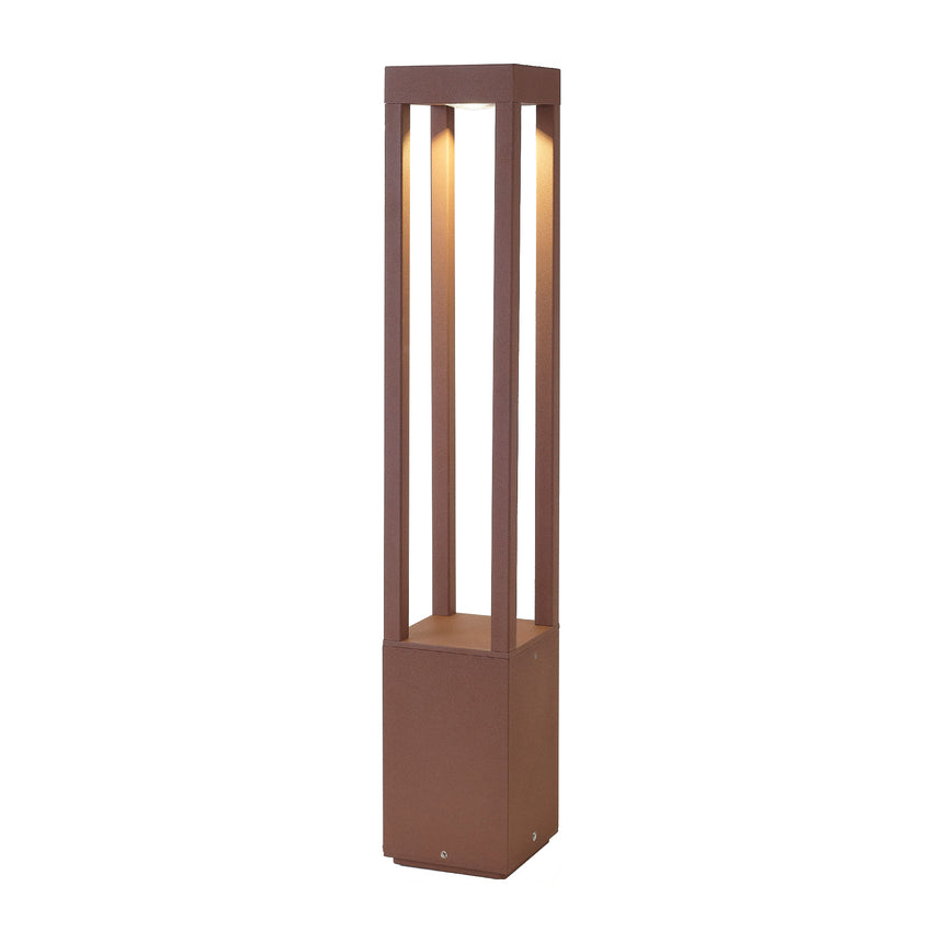Baliza de exterior Faro Agra 65cm LED marrón 2700K IP55 70843