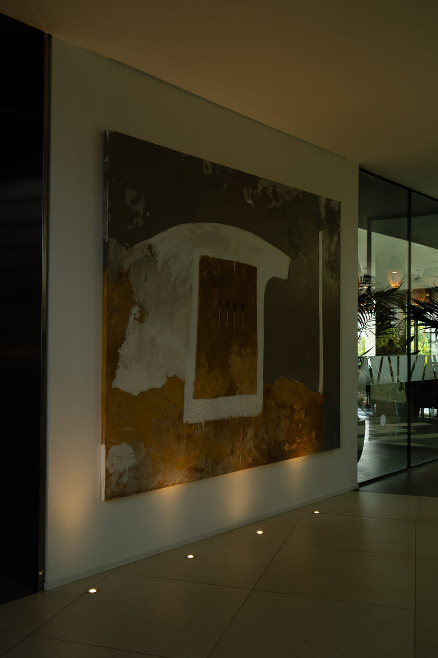 Empotrable de suelo exterior Faro Grund LED madera 2700K IP67 36° 1W 24V 70851 - vista alternativa
