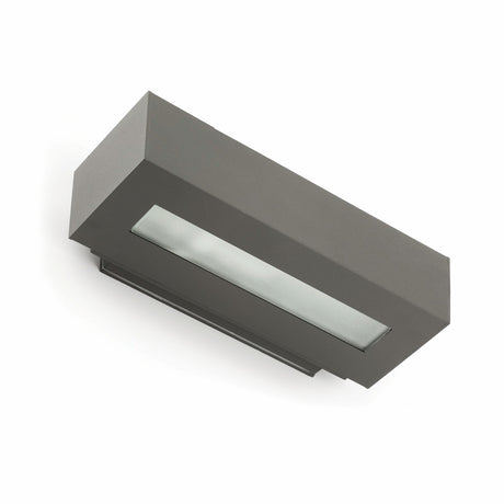 Faro West-2 Aplique E27 100W Ip54 Gris Oscuro