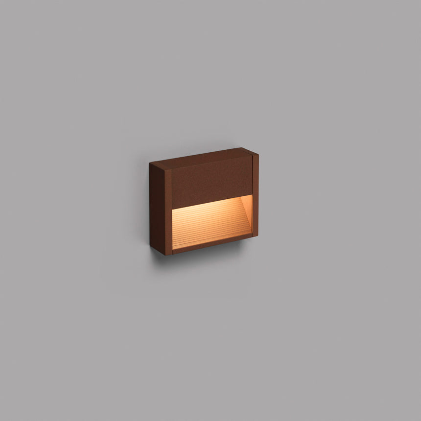 Faro Grada-1 Aplique Marron Oxido Led 3W 3000K