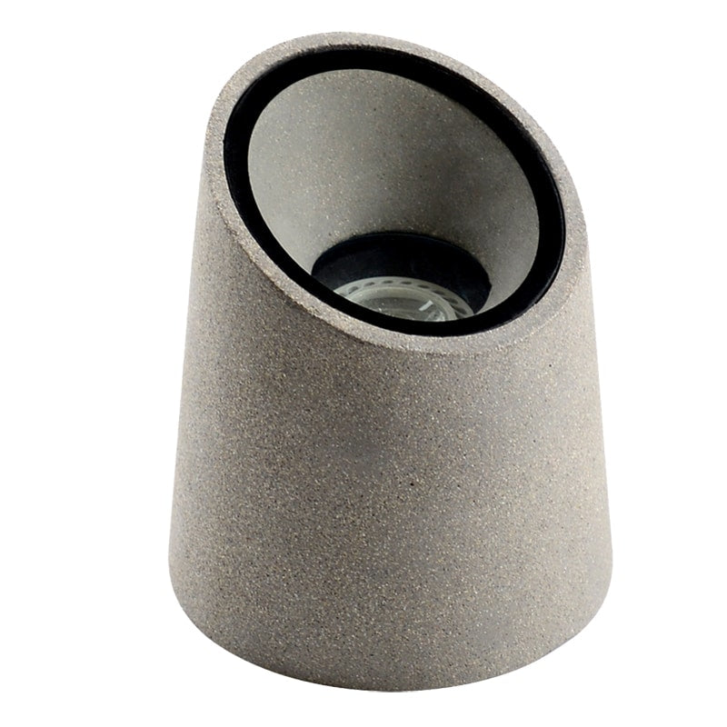 Mantra Taos Lámpara de pie gris piedra Ø16cm 7107