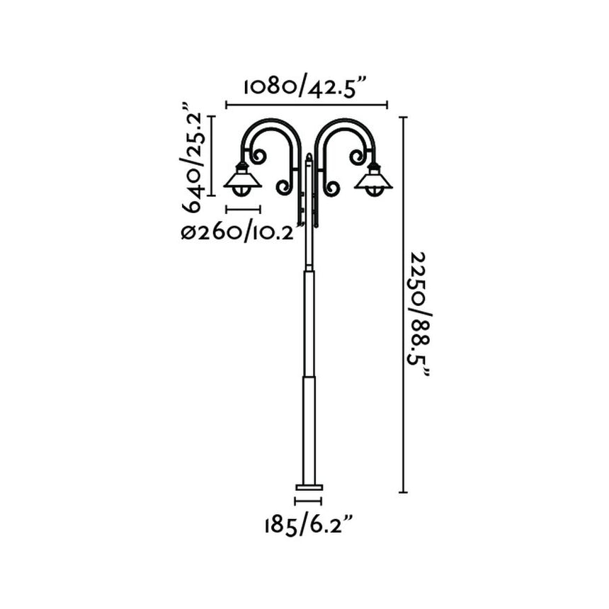 Faro 71117 - Dibujo técnico