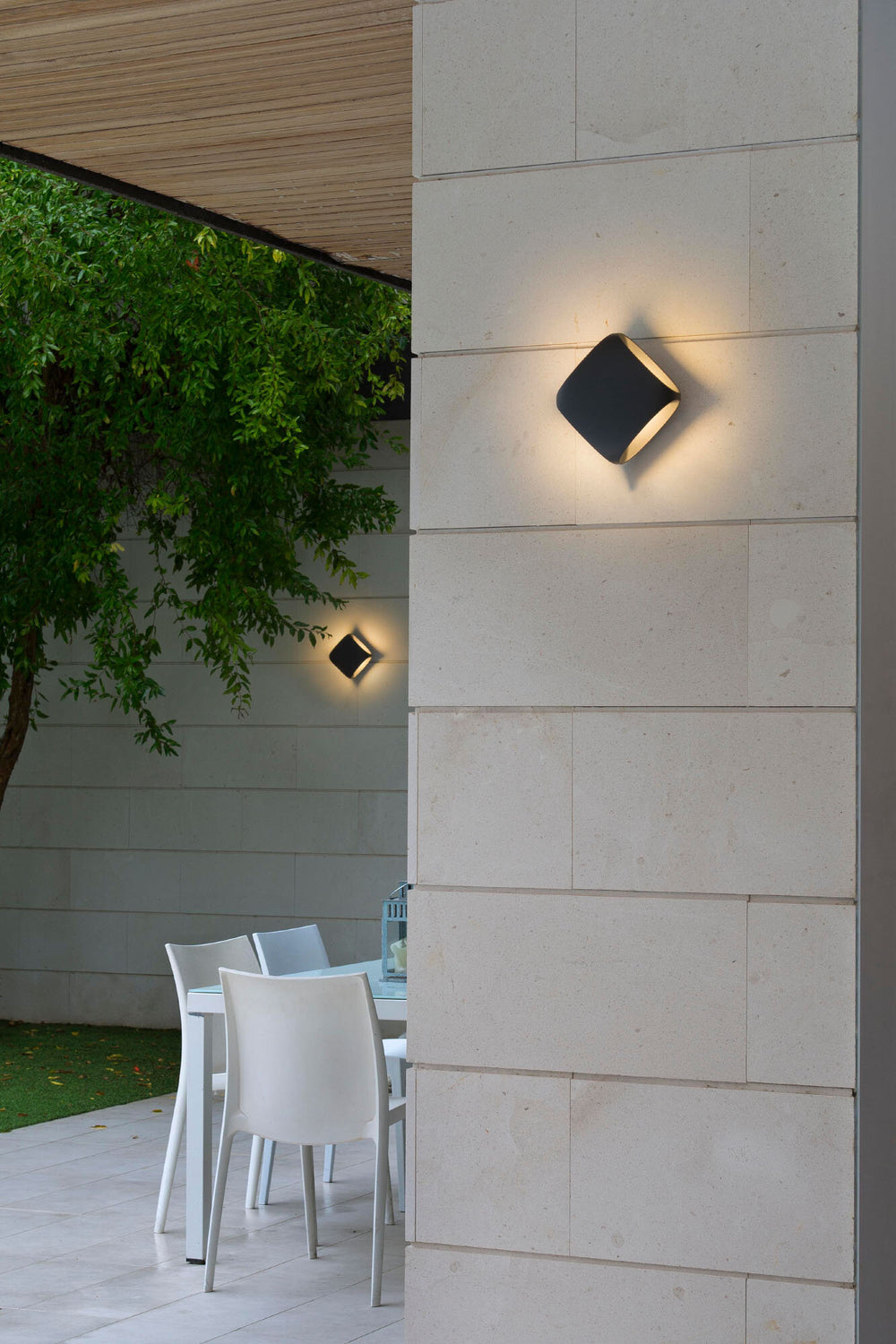 Faro Bu-Oh Aplique Blanco Led 12W 3000K