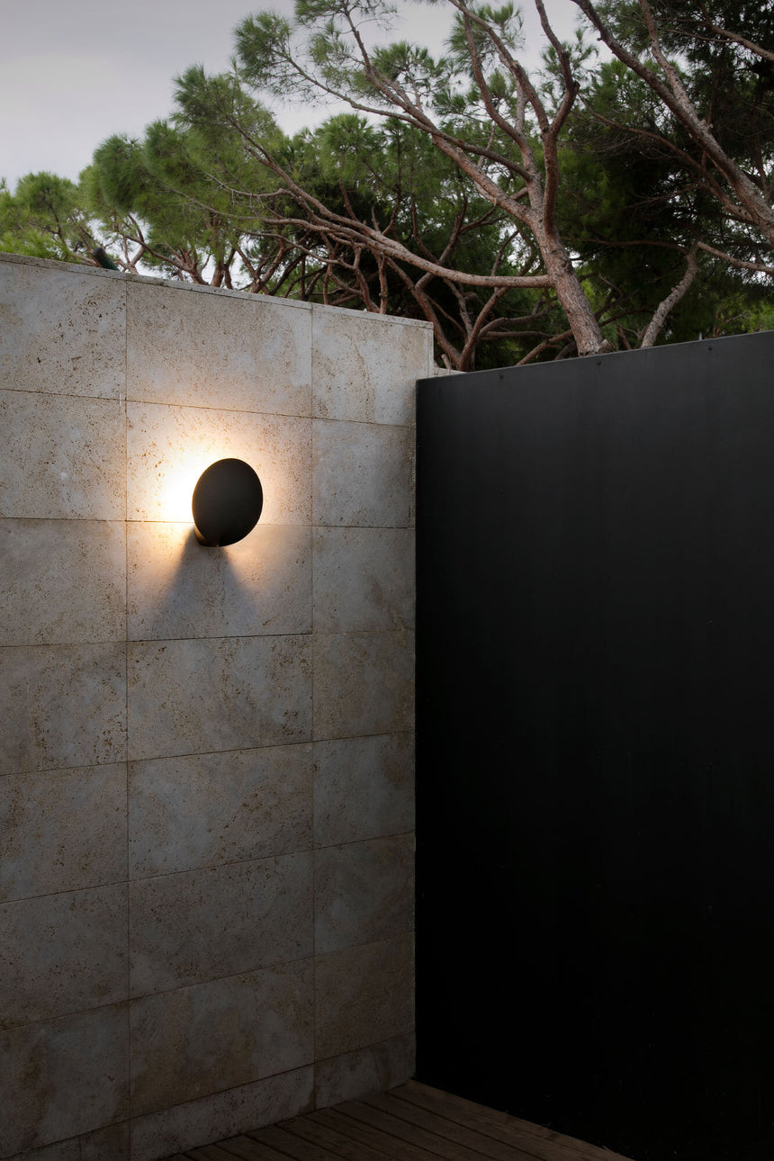 Faro Lotus Aplique Gris Oscuro 18W 3000K