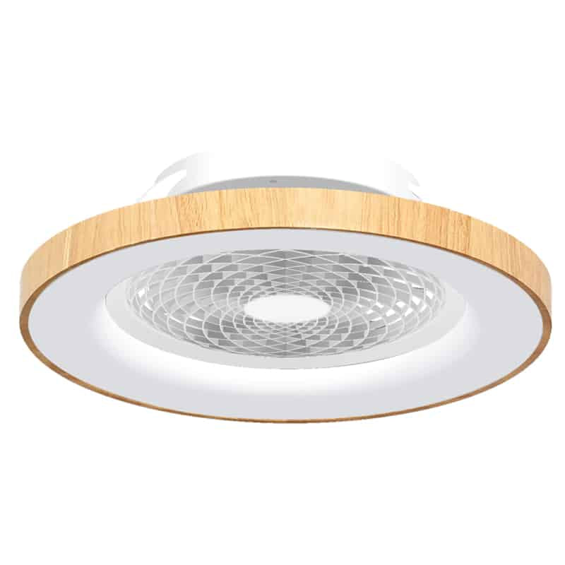 Mantra Tibet Plafón LED Ventilador madera, beige, marrón 7126