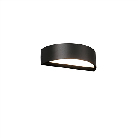 Faro Oval Aplique Gris Oscuro Led 10W 3000K