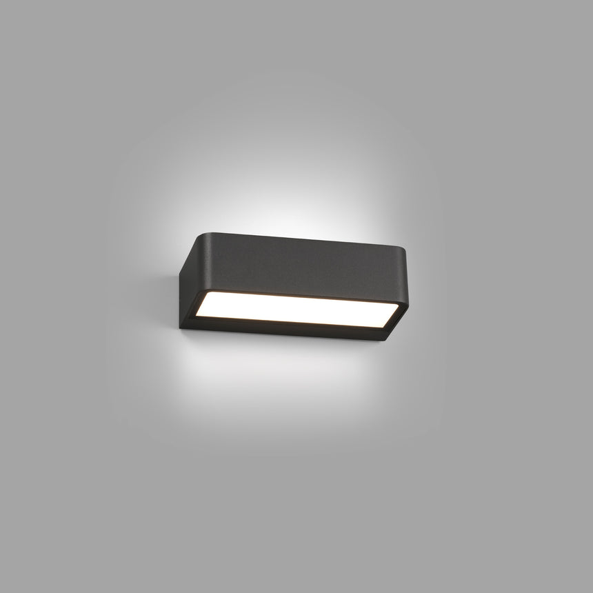 Faro Takua Aplique Gris Oscuro Led 10W 3000K