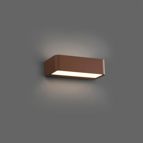 Faro Takua Aplique Marron Oxido  Led 10W 3000K
