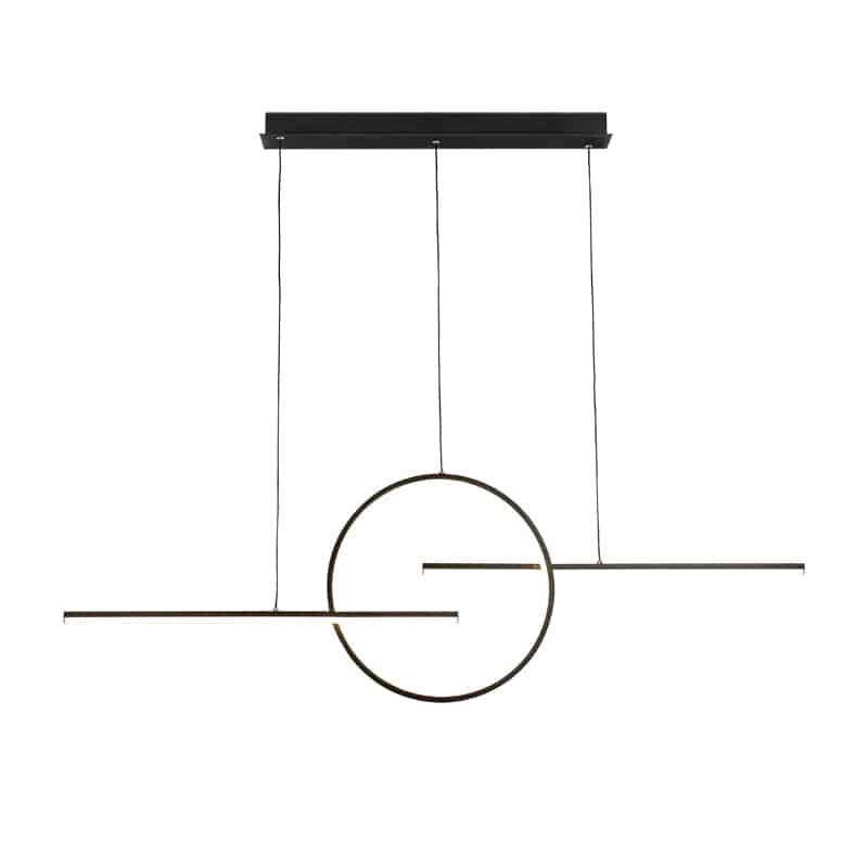 Mantra Kitesurf Negro Lámpara de techo colgante LED 50W 3000K negro 7140