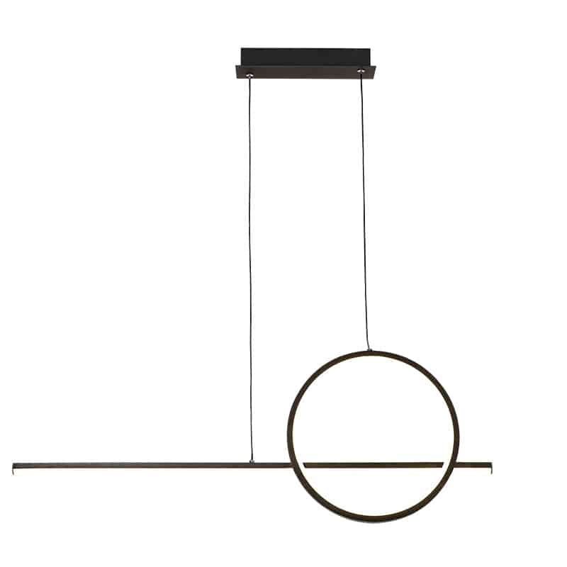 Mantra Kitesurf Negro Lámpara de techo colgante LED negro 7142