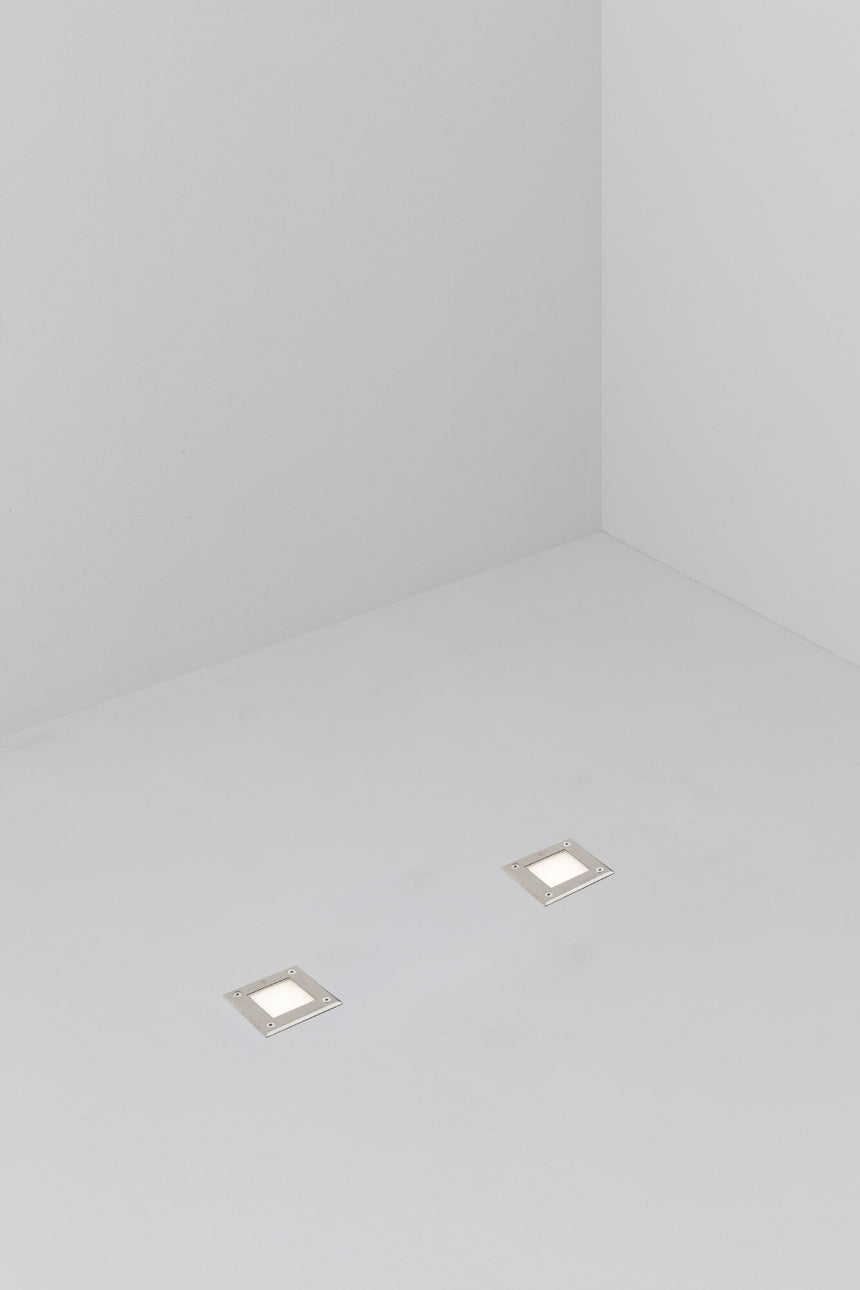 Faro Led-18 Led 3W Cuadrado 3000K Ss316