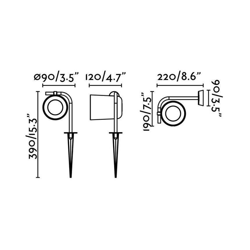 Faro 71546 - Dibujo técnico