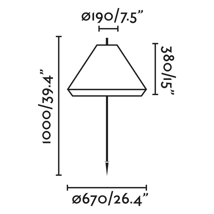 Faro 71575P-05 - Dibujo técnico