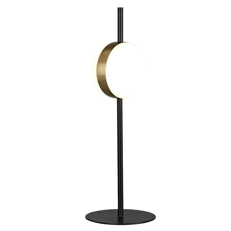 Mantra Cuba Sobremesa LED dorado, negro 7164