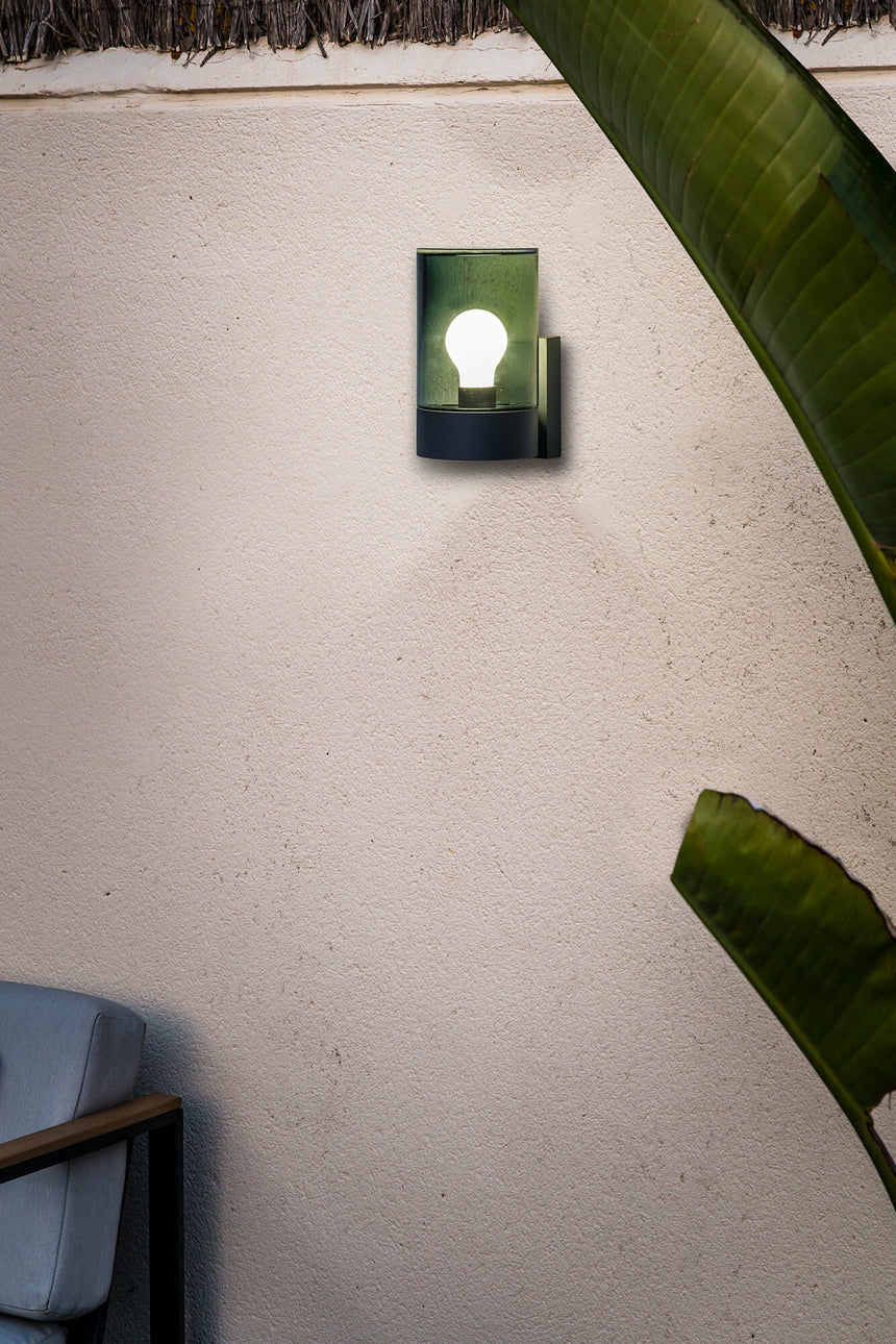 Faro KILA Dark Smoked Gray Wall Lamp 71744