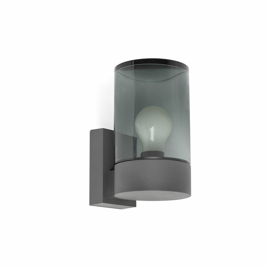 Faro KILA Dark Smoked Gray Wall Lamp 71744