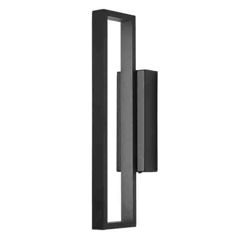Mantra Durban Aplique LED negro 7175