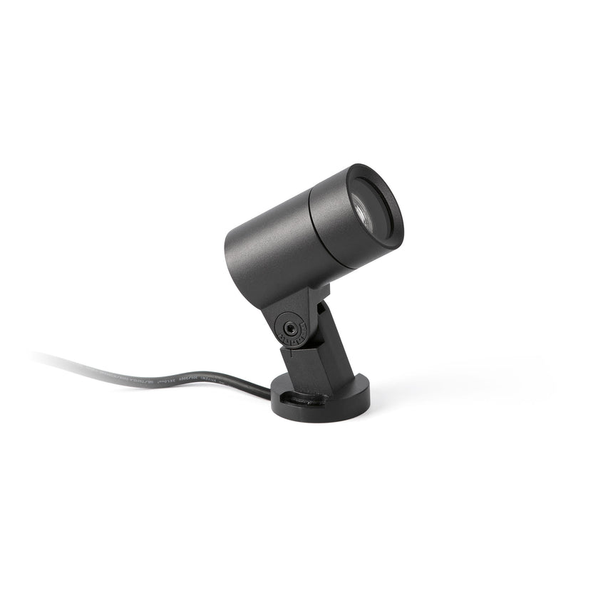 Estaca/Pincho de exterior Faro Sau 13cm GU10 LED negro IP65 71774