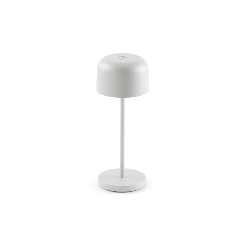 Lámpara de mesa de exterior portátil Faro Mavis 20cm LED negro mate 2700K IP54 180° 71921