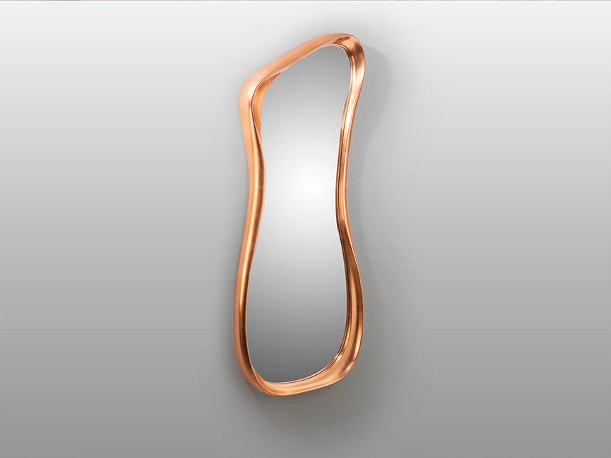 Schuller Gina Espejo curvado oro rosa 719483