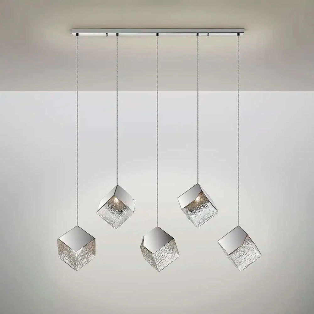 Schuller Priscila 5-Light Chrome Pendant Light 720588