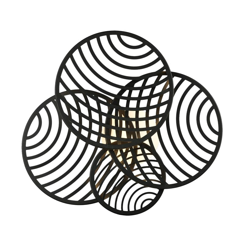 Mantra Collage Plafón LED negro 7230