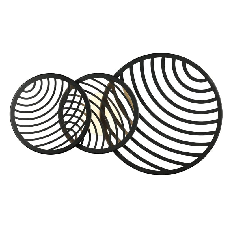 Mantra Collage Plafón LED negro 7232