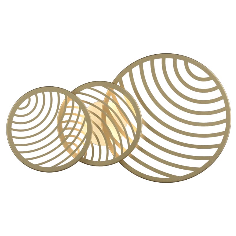 Mantra Collage Plafón LED dorado 7233