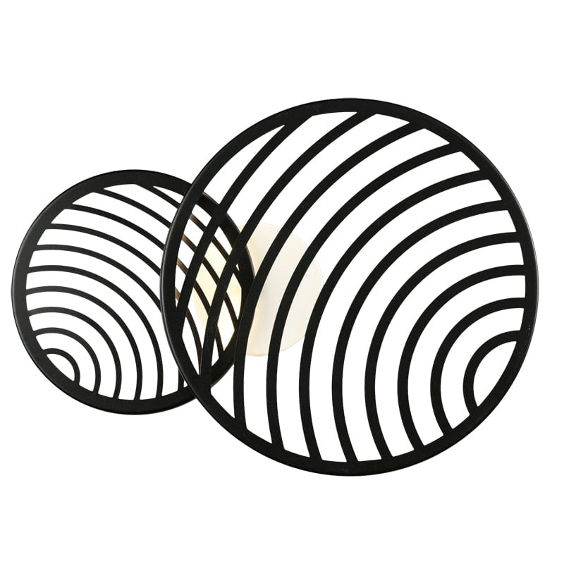 Mantra Collage LED Ceiling Light Black 7234