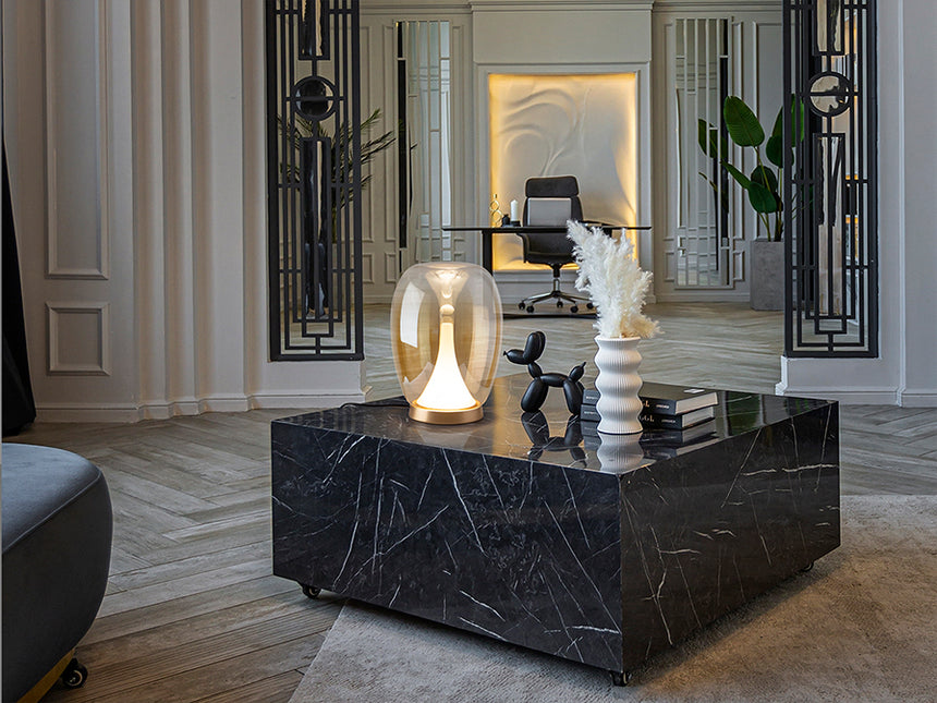 Schuller Suspiro Sobremesa dorado/Ambar 724326