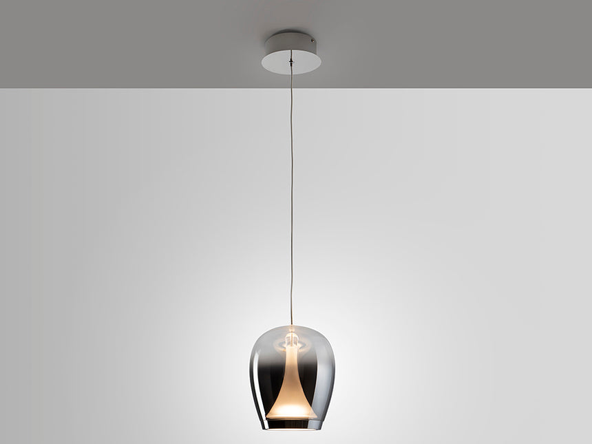 Schuller Suspiro Lamp Chrome/Smoky D18 724418