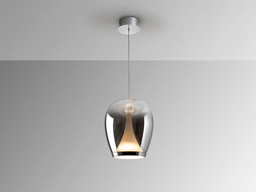 Schuller Suspiro Lamp Chrome/Smoky D25 724517