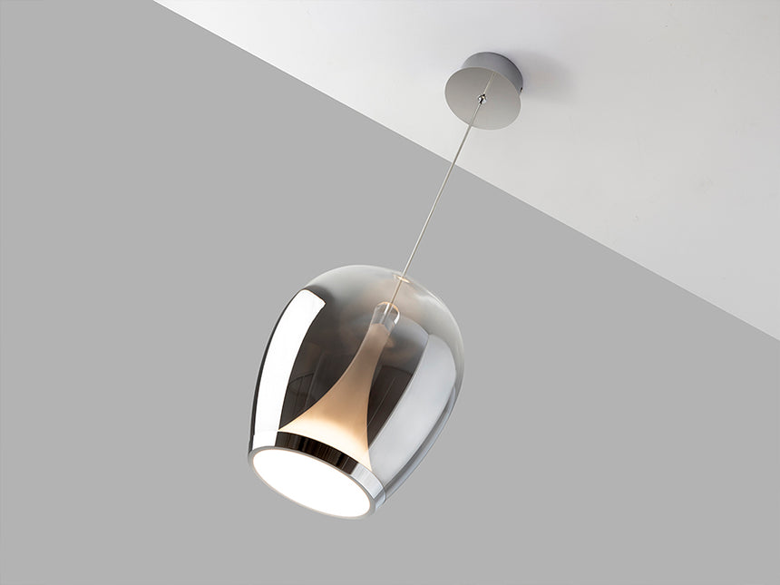 Schuller Suspiro Lamp Chrome/Smoky D25 724517