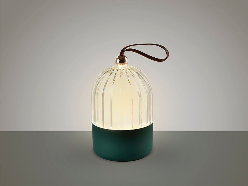 Lámpara de sobremesa Schuller Chiqui LED verde CCT portátil 15cm 724692 - imagen 5