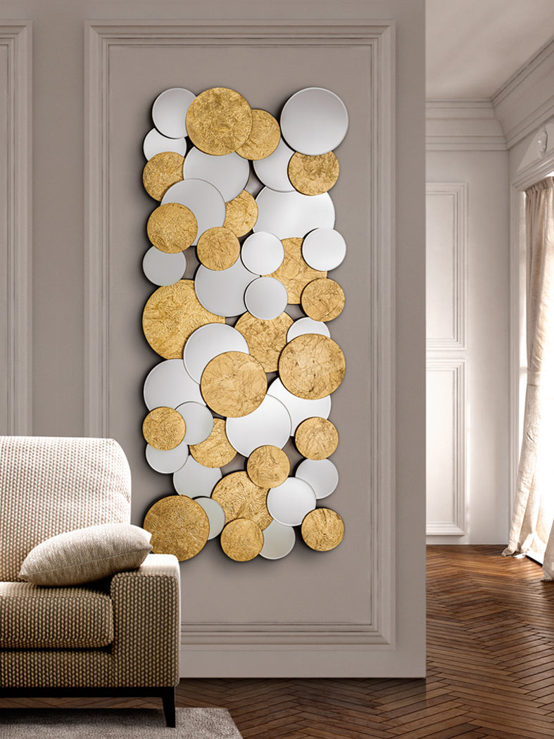 Espejo Schuller Cirze plata y oro 60x140cm 725751 - vista alternativa