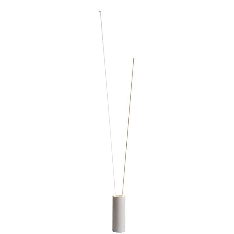Mantra Vertical Dimmable LED Floor Lamp White 7345