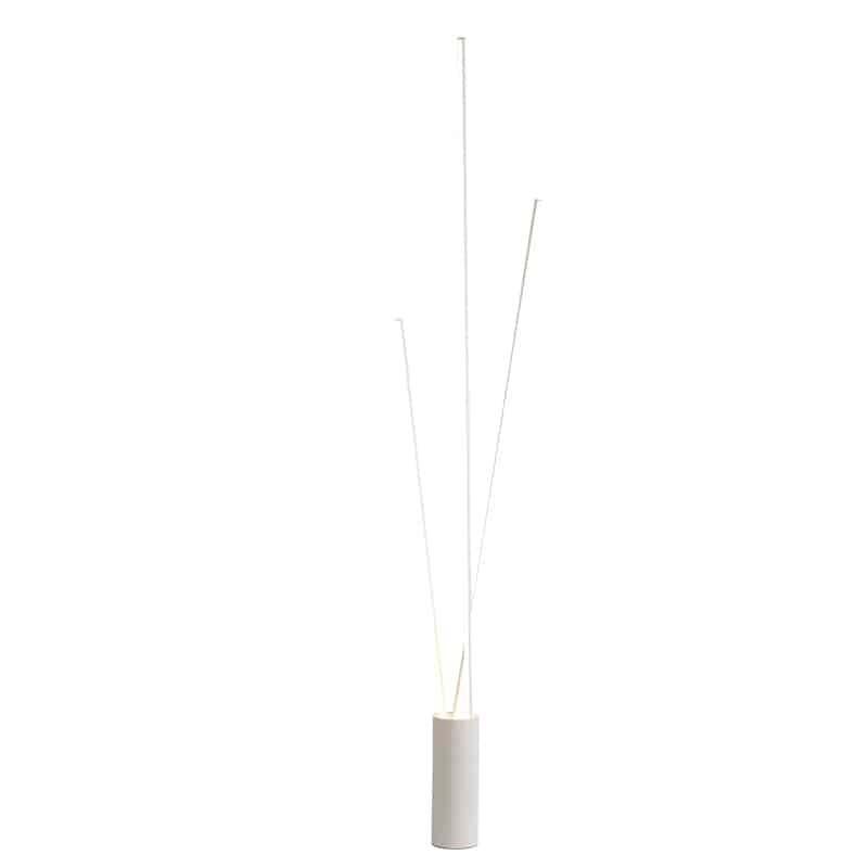 Mantra Vertical Dimmable LED Living Room Floor Lamp White 7347