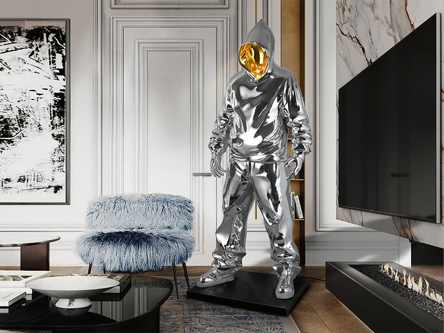 Schuller Rapper Figure 1 light chrome gold 734938