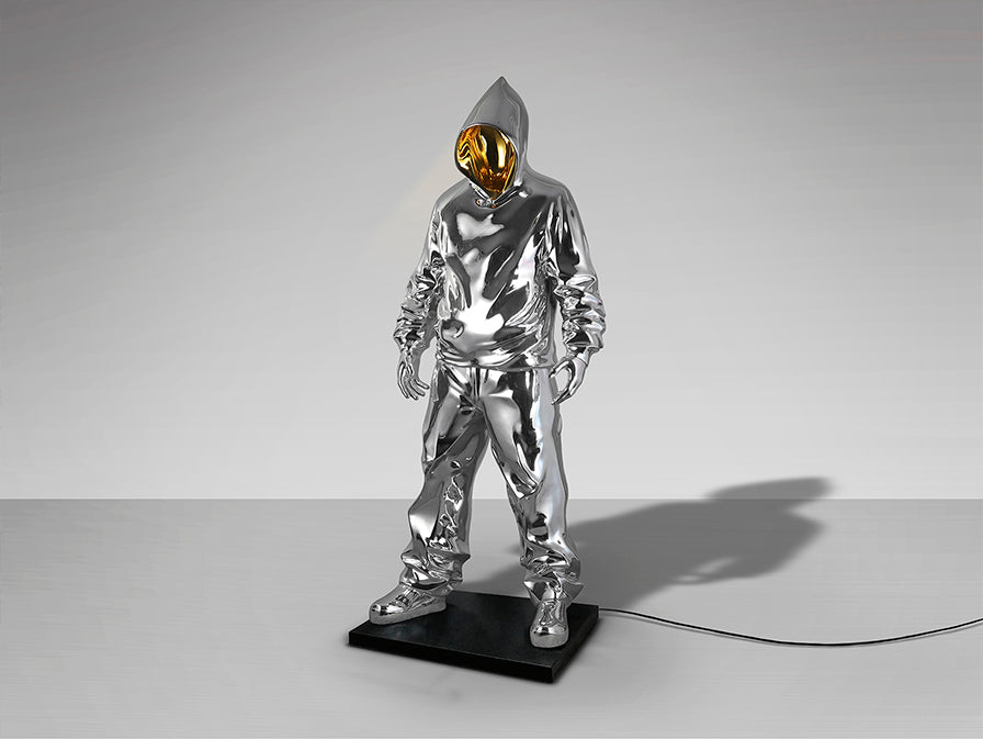Schuller Rapper Figure 1 light chrome gold 734938