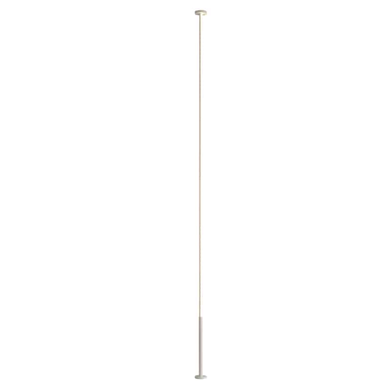 Mantra Vertical Lámpara pie de salón LED 3000K regulable blanco 7358