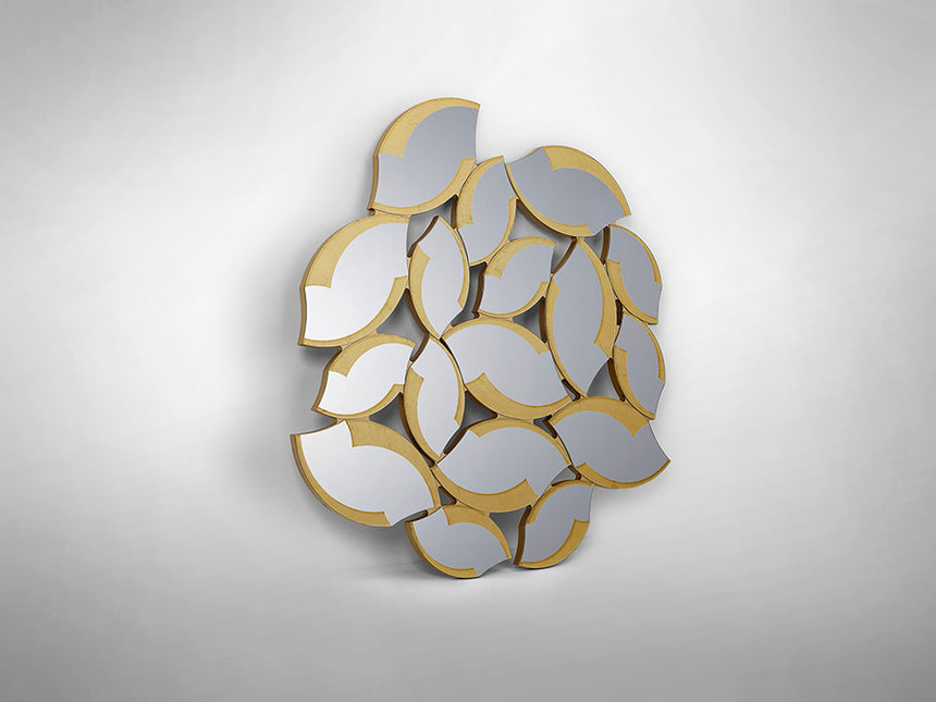Espejo Schuller Sandal pan de oro y dorado 114x120cm 737395 - imagen 5