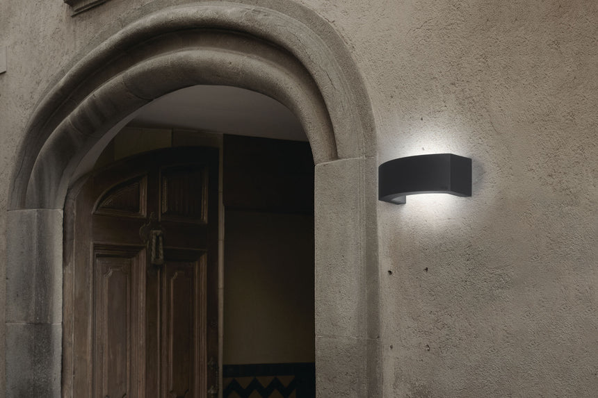 Faro Ancora Aplique Gris Oscuro 1 X E27 20W