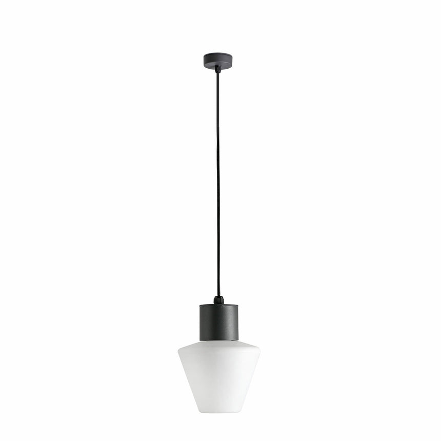 Faro Mistu Colgante Gris Oscuro 1Xe27 Max 15W