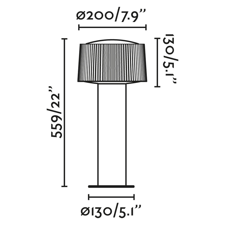 Faro 74434B-04 - Dibujo técnico