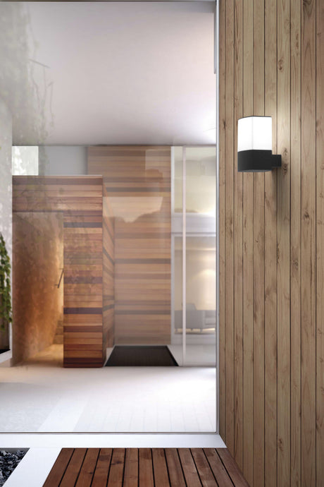 Faro Datna Aplique Gris Oscuro 1Xe27 20W