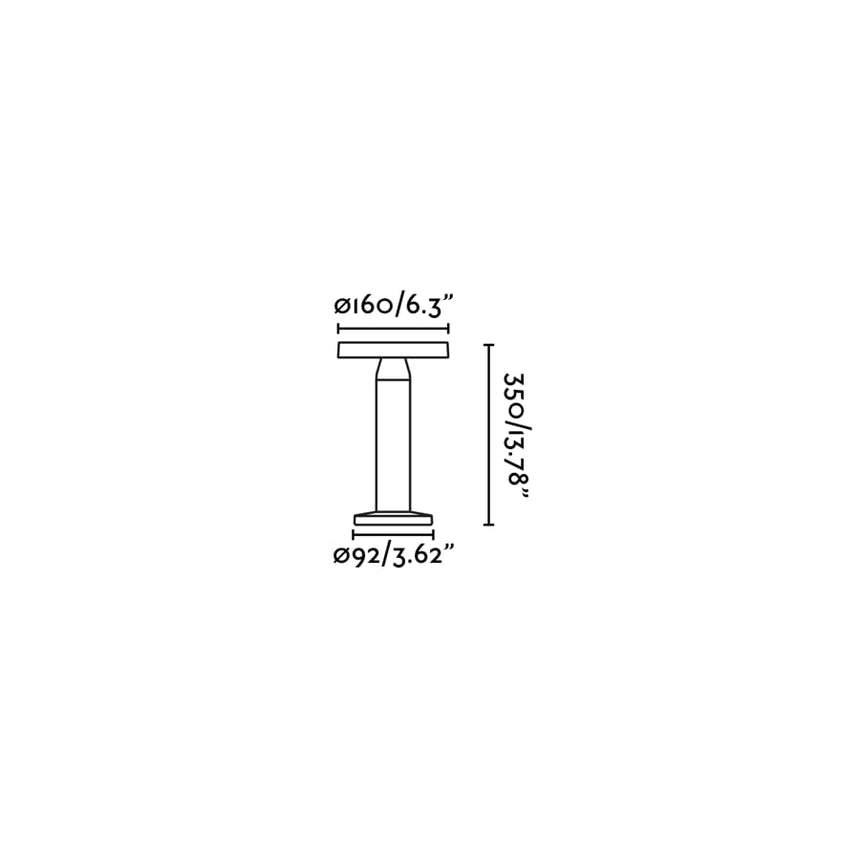 Baliza de exterior Faro Cairo 22cm LED arena 2700K IP44 74501 - imagen 3