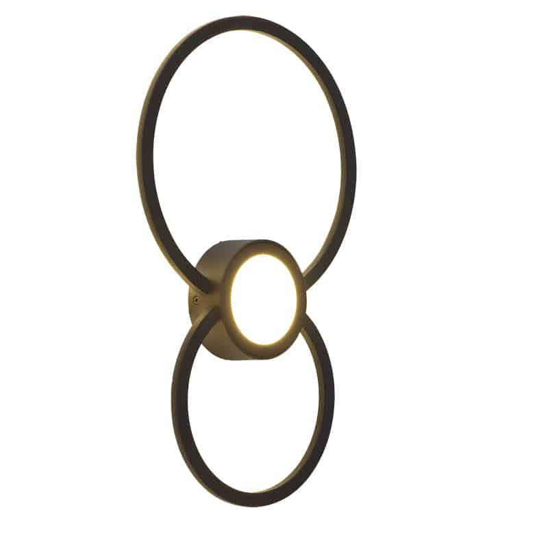 Mantra Mural Black Wall Lamp LED 24W 3000K black 7460